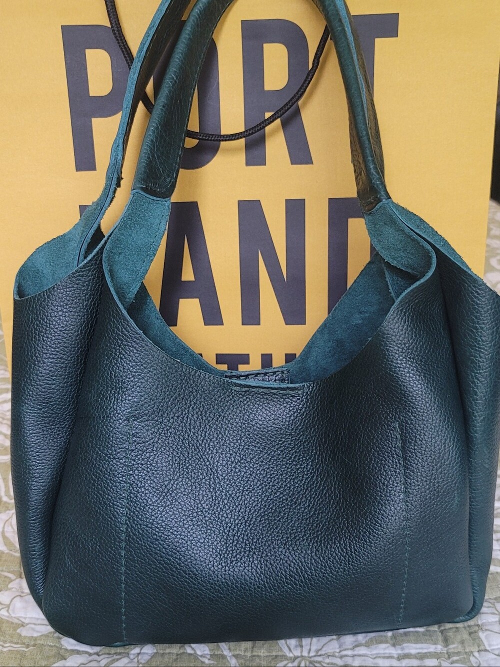 Portland Leather Goods Medium Madison In Forest Green - Picture 4 of 10